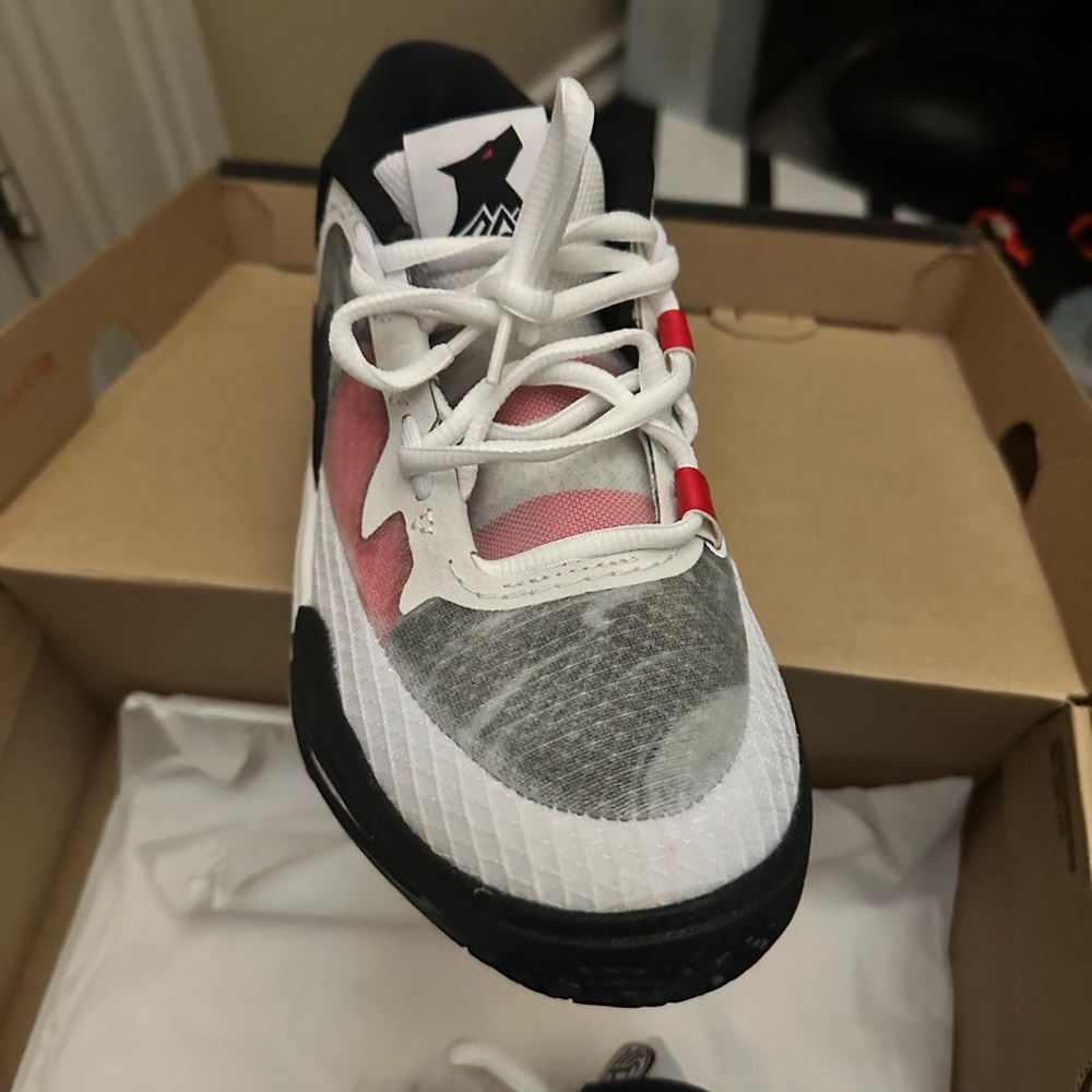 Nike Kids Black, White, and Pink Sneakers